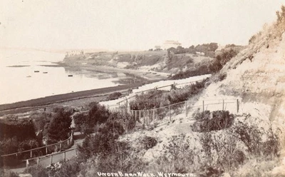 RP Postcard - Underbarn Walk, Beach, Seafront, Weymouth, Dorset. - Image 1 of 2