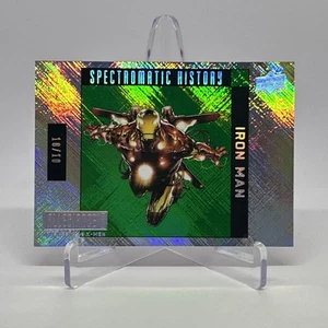 2023 Allegiance Avengers vs X-Men Spectromatic History Green SH-9 Iron Man /10 - Picture 1 of 6