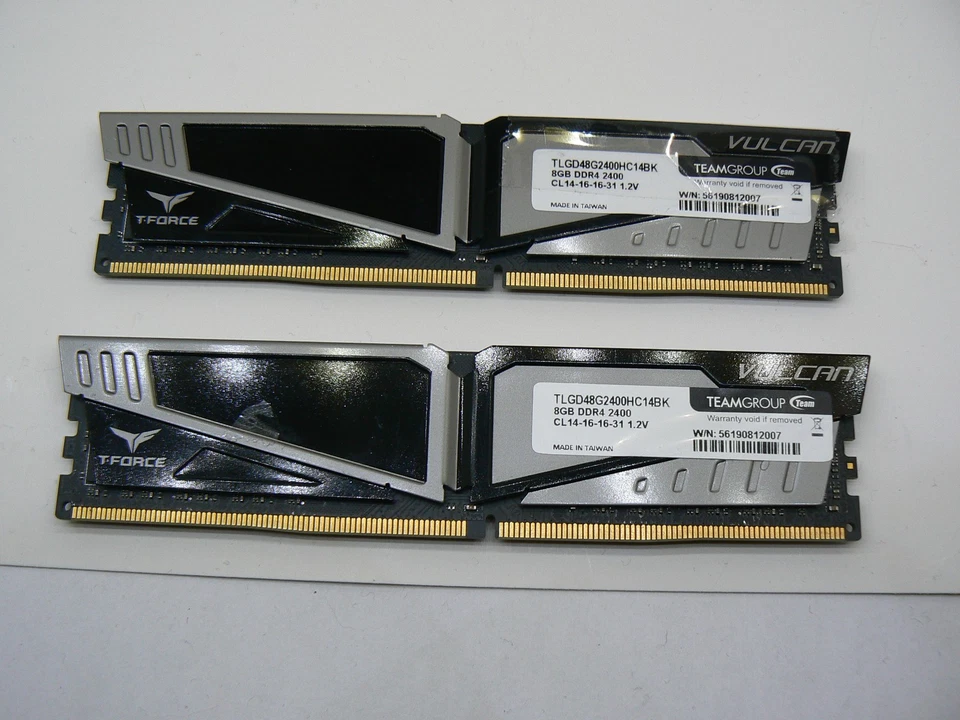 Team Group Elite 8GB DDR4-2400 DIMM | CL14 | 1.2V | TLGD48G2400HC14BK | Desktop - Image 1 of 2