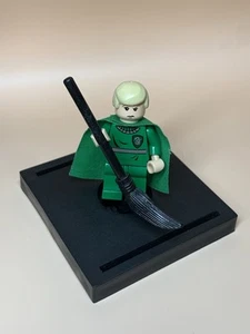 LEGO Minifigura - Draco Malfoy - Uniforme de Quidditch, Turrón Ligero - hp053 - Imagen 1 de 1