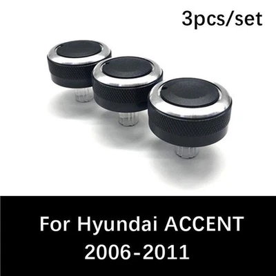 Panel Turning Switch Knob Buttons For Hyundai Accent Heater A/C Control Knob - Image 1 of 4