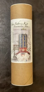VINTAGE Happy Hollow Designs Fun Fabric Kit - Firecracker Sam #715 Uncle Sam - Picture 1 of 2