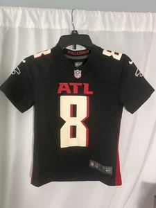 Nike Atlanta Falcons Kyle Pitts Jersey Youth S Black Polyester - Picture 1 of 7