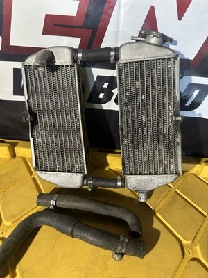 1999 - 2002 Kawasaki KX125 KX 125 KX250 250 левый правый радиатор кулер комплект - Изображение 1 из 3