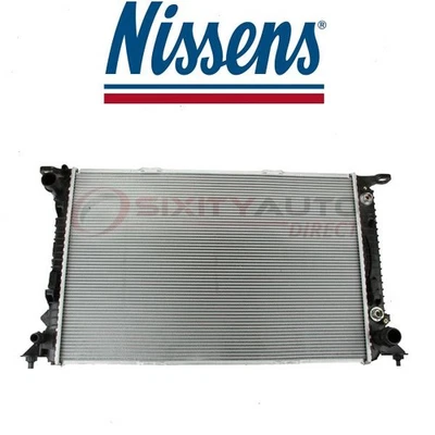 Nissens Front Radiator for 2014-2016 Audi SQ5 - Cooler Cooling Antifreeze st Foto 1 de 4