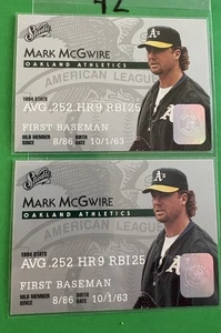 1995 Studio - Mark McGwire #141 - Picture 1 of 2