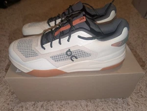 On Brand The Roger ADV Z5 Cream/Almond Brown Beige Gum Federer Tennis Men's NEW - Picture 1 of 6