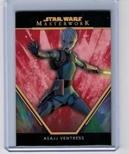 2024 Topps Star Wars Masterwork Asajj Ventress Red Base #'ed 24/25 #8 - Bild 1 von 1
