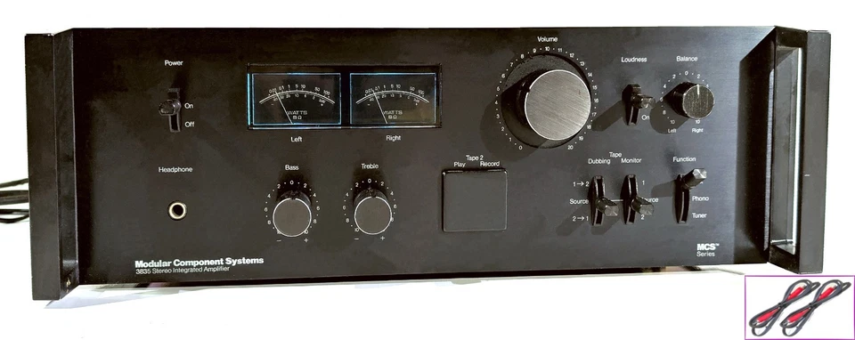 🔥【PRO SERVICE】MCS 3835 Stereo 70W Integrated Amp!Phono~PICK LED COLOR💥GUARANTY - Image 1 of 4