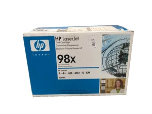 Oryginalny oryginalny czarny toner HP 98X (92298X) - Wysokowydajny LaserJet - Zdjęcie 1 z 3