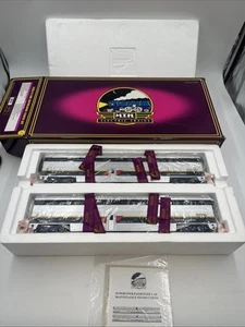 MTH RailKing 20-6675 Amtrak California 2  Car Super Liner Coach Set - Picture 1 of 8