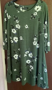 ladies Kelly green dress size 16 - Picture 1 of 2