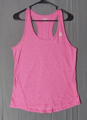 Reebok Shirt Tank Top Womens Medium Racerback Workout Mom Athleisure Sportcore  - Image 1 of 4
