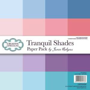 Creative Expressions Jamie Rodgers Tranquil Shades 8 in x Paper Pack