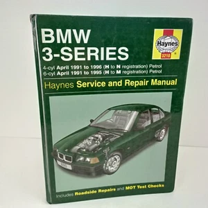 Haynes BMW 3-Series 1991-1996 Petrol Service And Repairs Manual Hardback - Picture 1 of 15