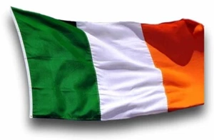 Bandera Irlanda Ojal Nacionalidad Irlandesa 3' x 5' Banderas Nacionales Irlandesas Poliéster - Imagen 1 de 3