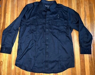 5.11 XL Men's PDU Class a Twill Long Sleeve Shirt 72344 Navy - Image 1 of 4
