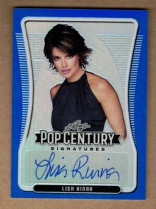 2020 POP CENTURY METAL BLUE #BALR1 LISA RINNA #9/10 AUTO - Bild 1 von 1