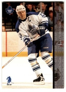 2003-04 Be a Player Memorabilia Mats Sundin #53 Toronto Maple Leafs