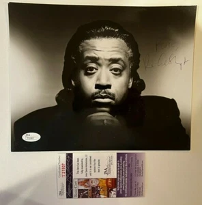 AL SHARPTON SIGNED AUTOGRAPHED 8X10 PHOTO CIVIL RIGHTS ACTIVIST JSA COA CERT - Picture 1 of 5