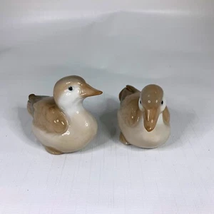 Figuras de pato bebé Homeco hechas en Japón vintage cerámica esmaltada etiquetas originales - Imagen 1 de 6