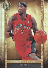 2011-12 Panini Gold Standard Raptors Basketball Card #153 James Johnson/299