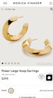 MONICA VINADER Power Large Hoop Earrings - 18k Gold Vermeil