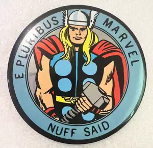 Thor Marvel Button Tokyo Disneyland Japan Disney J01 - Bild 1 von 2