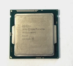 Intel Core i7-4790K 4.00GHz Quad-Core CPU Processor Tested LGA 1150 SR219 - Picture 1 of 2
