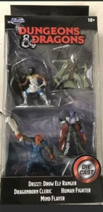 JADA TOYS DUNGEONS & DRAGONS FIGURINE PRESSOFUSE DRIZZT MIND FLAYER - Foto 1 di 1