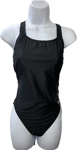 Traje de baño Speedo para mujer de una pieza ProLT Super Pro sólido adulto Speedo negro 12/38 - Imagen 1 de 7