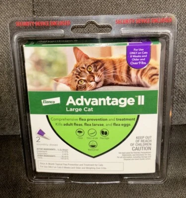 Tratamiento Spot-On Bayer Advantage II - Pack de 2 dosis mensuales Foto 1 de 4