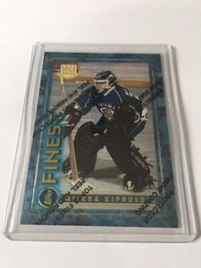MIIKKA KIPRUSOFF 1994-95 TOPPS FINEST ROOKIE #125