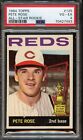 BB - 1964 Topps - #125 - Pete Rose All Star Rookie  - PSA 4 - VG-EX