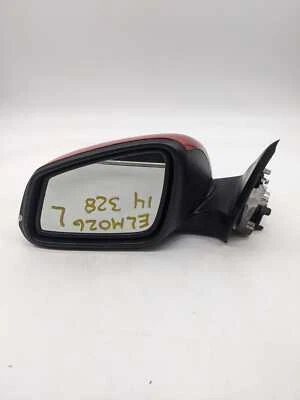 Espelho retrovisor 2014 BMW 328I vermelho 4 Dr Xi Pm tom Lh visão lateral número da peça 128-64520L - Imagem 1 de 4