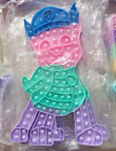 Pastel Jumbo Paw Patrol Push It Bubble Pop Fidget Sensory Adhd Stress Toys Gifts