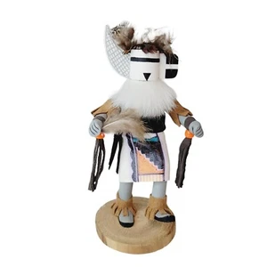 Vintage Zuni Rain Priest handgefertigte indianische Kachina Puppe handbemalt Indianer - Bild 1 von 10