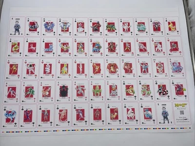 Tarjetas de juego MetaZoo Non Holo Cryptid Nation WPT hoja sin cortar Foto 1 de 4