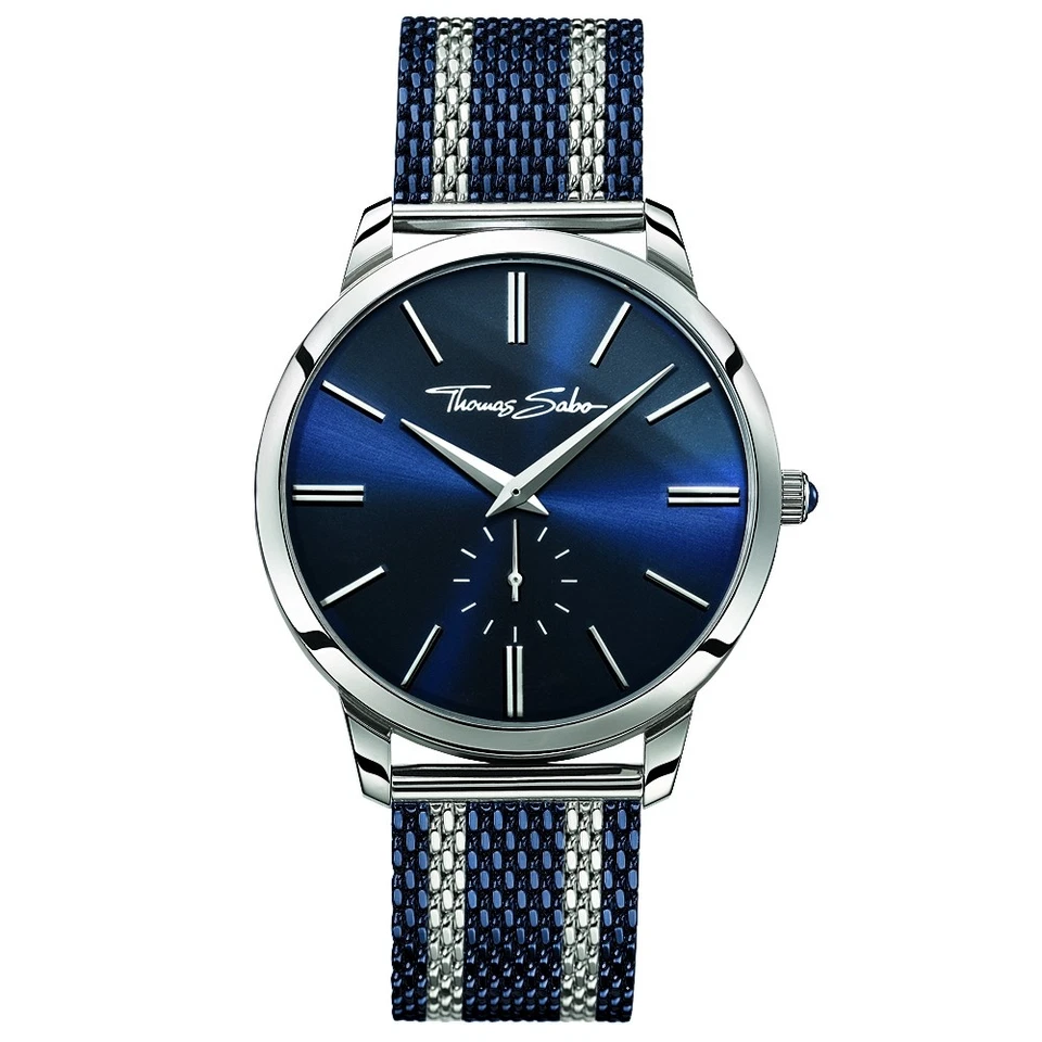 Thomas Sabo WA0268-281-209-42mm Mens Rebel at Heart Watch - Image 1 of 1