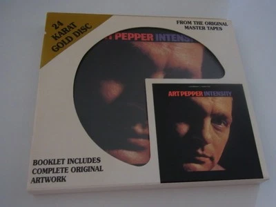 Art Pepper  /  Intensity     DCC   CD  (  24 Karat Gold ) - Bild 1 von 4
