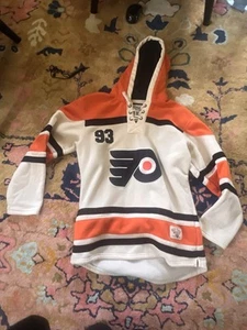 Philadelphia Flyers Sweater Mens L Voracek Old Time Hockey Hoodie - Picture 1 of 7