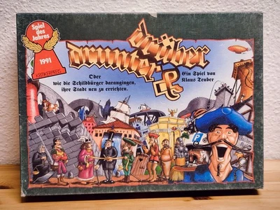 Drunter und Drüber - Spiel des Jahres 1991 - Brettspiel - VOLLSTÄNDIG - GUT - Bild 1 von 2