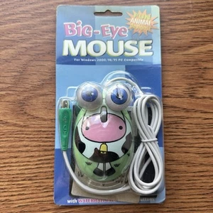 Vintage Fish Big-Eye Computer Maus für Windows 2000/98/95 Wasserball Kuh RAR - Bild 1 von 7