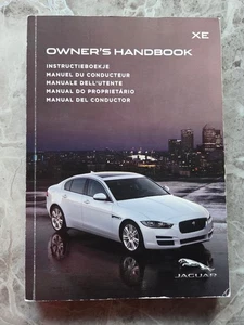JAGUAR XE SALOON 2015 2017 OWNERS MANUAL / HANDBOOK / USER GUIDE / 327 PAGES - Picture 1 of 2