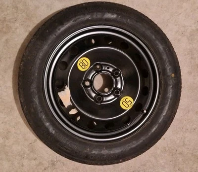 Reserverad Ersatzrad BMW 3er E46 Notrad 3.00BX16 ET:32 Stahl schwarz 6750006 - Bild 1 von 4