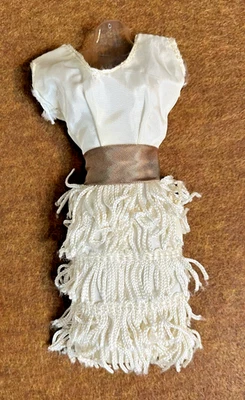 VTG Miss Suzette ORIGINAL Doin’ The TWIST Swing Dress Fringe Barbie Clone Uneeda - Image 1 of 4