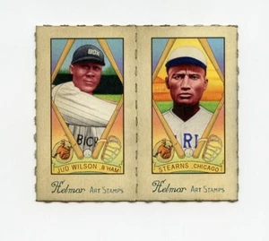#TN02380 JUD WILSON & STEARNS rare carte timbro Helmar non tagliate - Foto 1 di 1