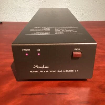 Accuphase C-7 MC Head Amplifier Phono Preamp 100V Japan Audiophile Vintage - Image 1 of 4