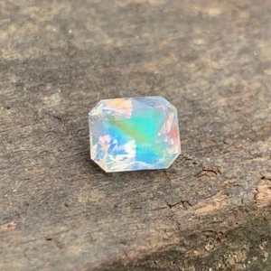 Rare Rainbow Moonstone | 3.30Ct | Facets 9x8mm | Moonstone | Radiant Cut - Picture 1 of 5