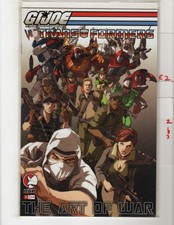 GI Joe vs Transformers Art of War #5 Cummings variants VF/NM 2006  e223